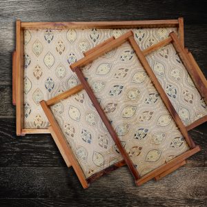 Premium Solid Wood Serving Tray