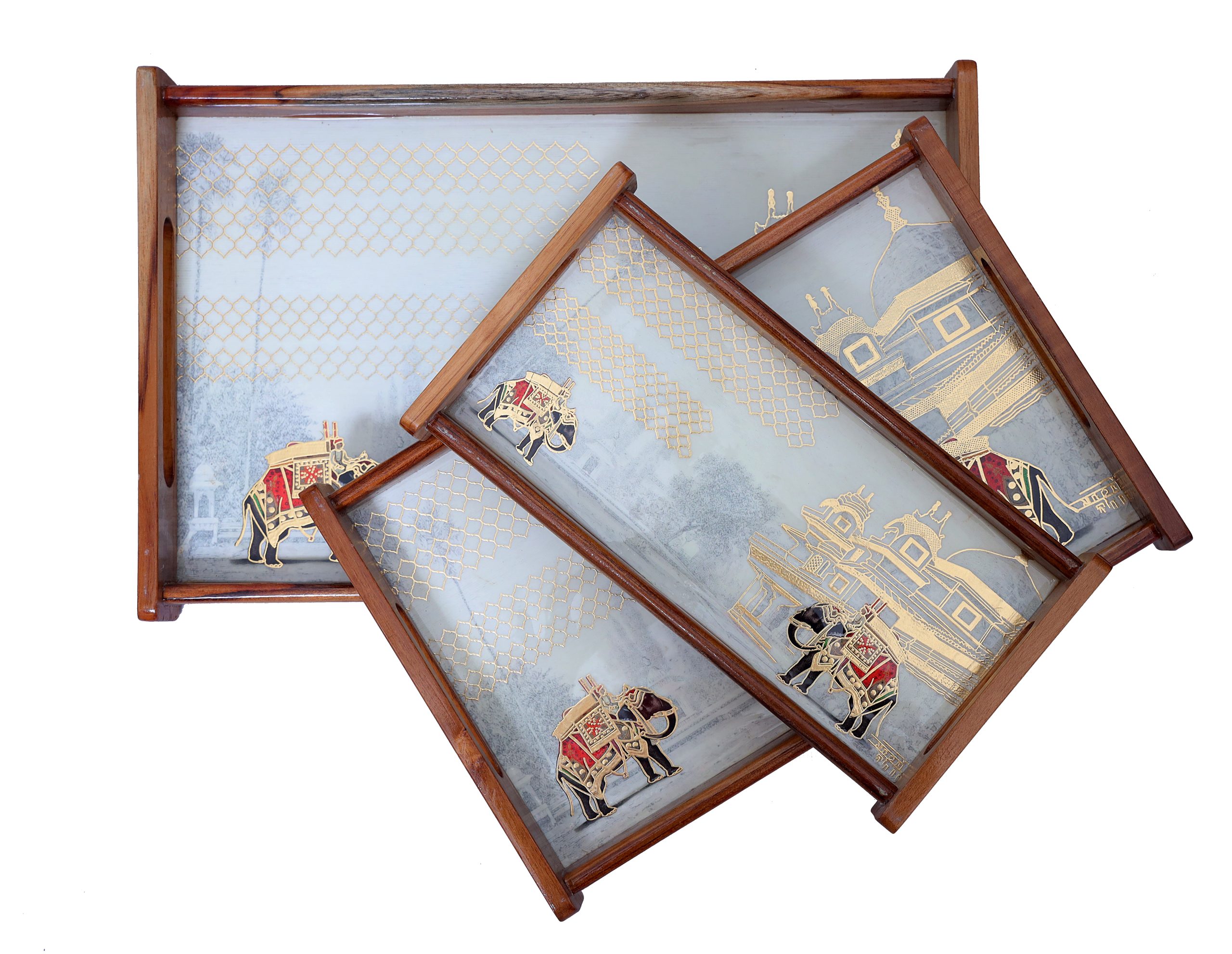 Heritage Wooden Serving Tray - Image 4