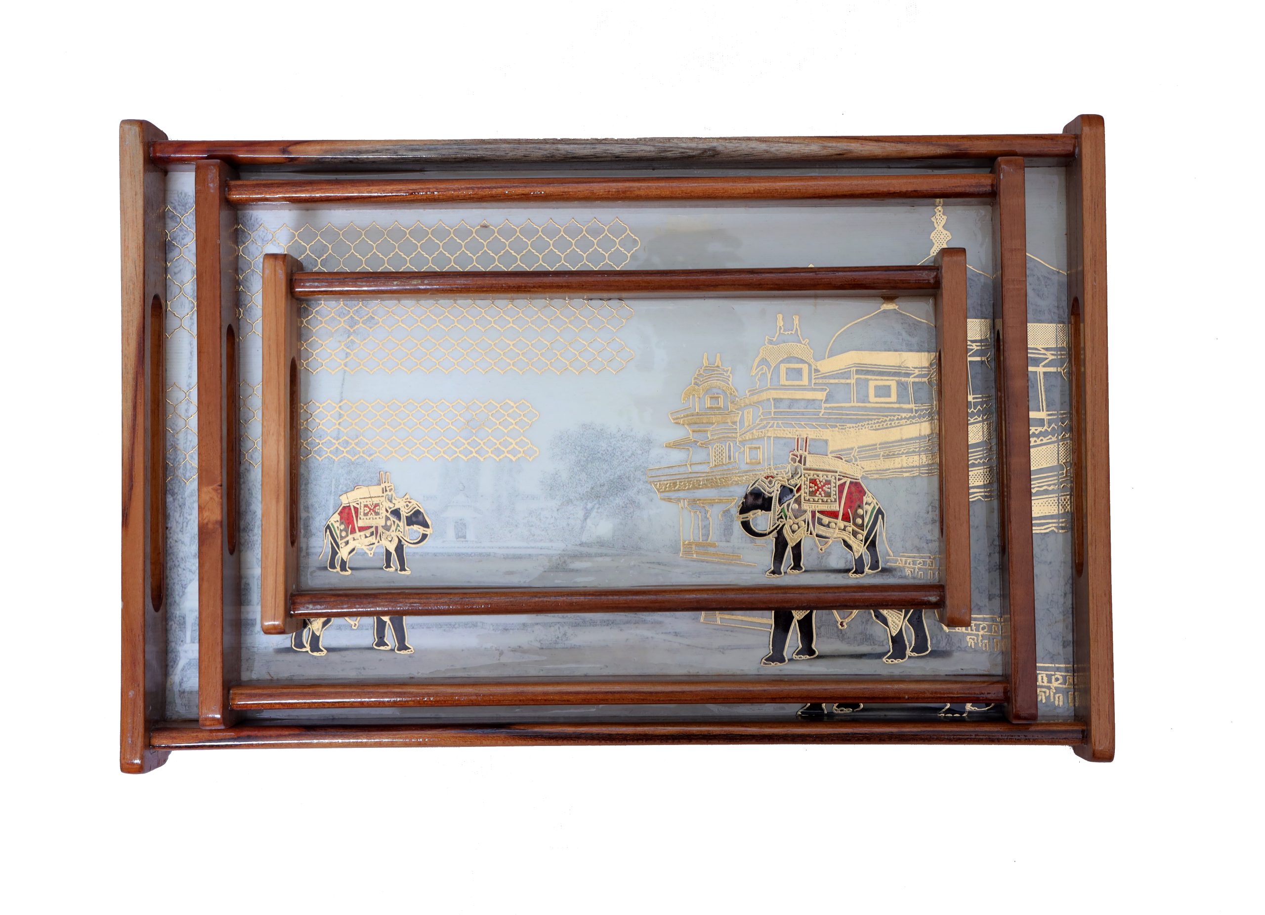 Heritage Wooden Serving Tray - Image 2